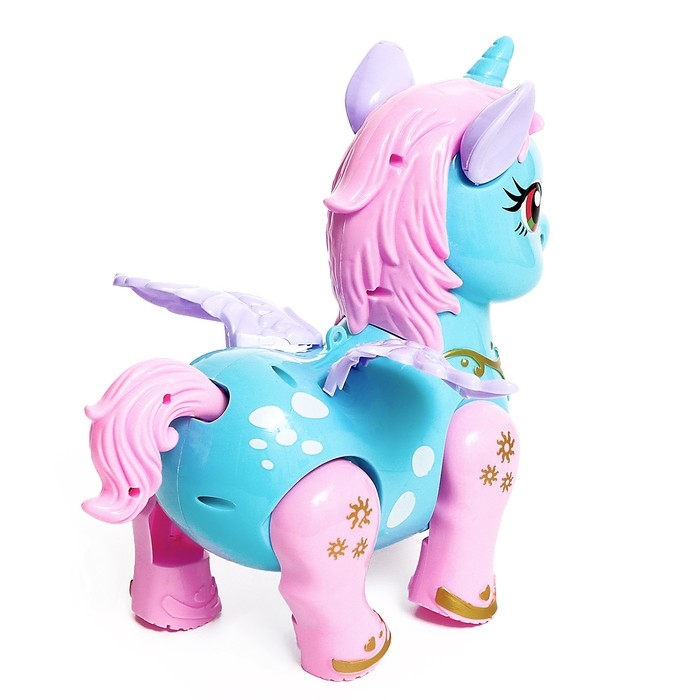Музыкальная игрушка «Пони Лили», звук, свет, ходит, цвета МИКС Музыкальная игрушка «Пони Лили», звук, свет, ходит, цвета МИКС