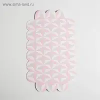 Коробка для печенья, кондитерская упаковка с PVC крышкой, «Тебе», 21 х 10.5 х 3 см