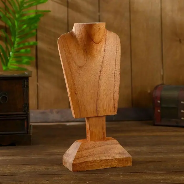 Подставка под колье из дерева Подставка под колье из дерева "Вава"16х8х32 см