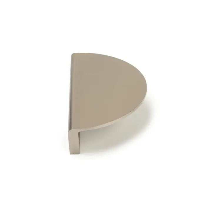 Ручка-скоба мебельная CAPPIO H003SS полукруглая, алюминий, L=110 мм, м/о 61 мм, сатиновый никель