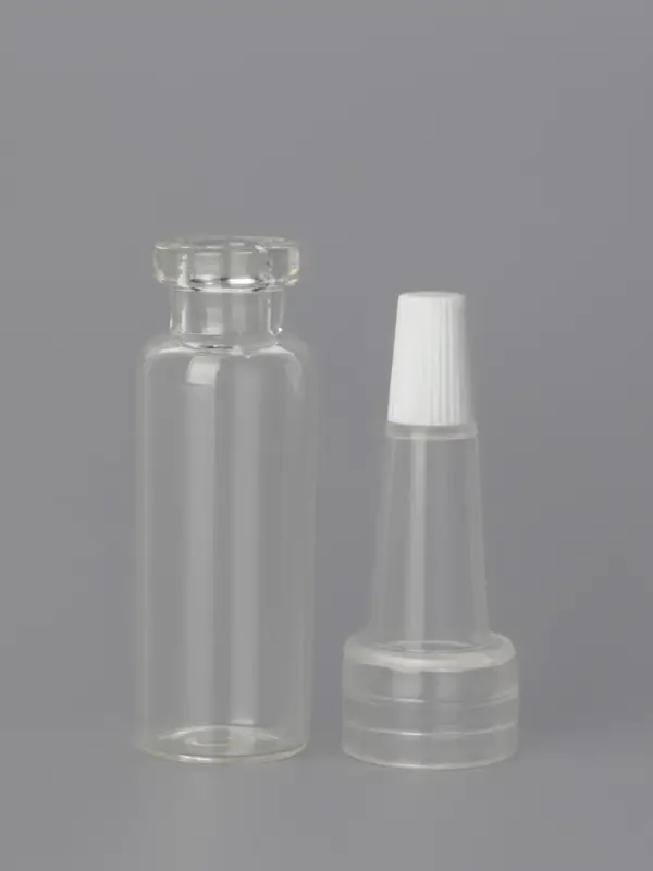 Бутылочка для хранения, с дозатором, 5 мл, фасовка - 5 шт., прозрачная