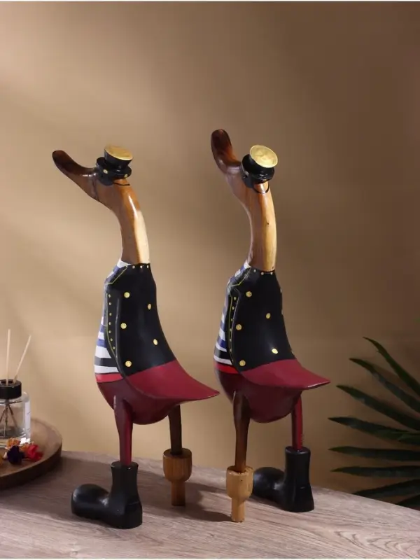 Сувенир &laquo;Утка - пират&raquo;, 50 см, дерево