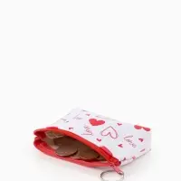 Кошелек жен 13-01-01 Июнь2503, 11*3,5*8,5 см, отд на молнии, белый-красный Кошелек жен 13-01-01 Июнь2503, 11*3,5*8,5 см, отд на молнии, белый-красный