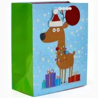 Набор подарочных пакетов «Новый год», 3 шт, 25,4 × 30,5 × 12,7 см Набор подарочных пакетов «Новый год», 3 шт, 25,4 × 30,5 × 12,7 см