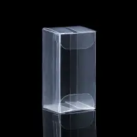 Складная прозрачная коробка из PVC, для упаковки подарков, 3×3×6 см