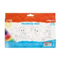 Фломастеры 24 цвета Calligrata kids, вентилируемый колпачок