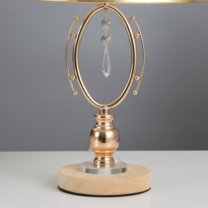 Настольная лампа «Алора» Е27 40 Вт золото 25.5×25.5×44 см Настольная лампа «Алора» Е27 40 Вт золото 25.5×25.5×44 см