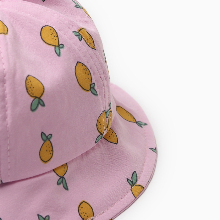 Панама детская Панама детская "Лимончик" MINAKU, цвет розовый, р-р 46