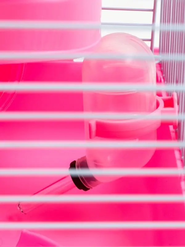 Клетка для мелких грызунов &laquo;Пижон&raquo;, с наполнением, 27&times;21&times;40 см, розовая