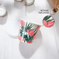 Горшок для цветов Доляна «Антуриум», 800 мл, цвет белый Горшок для цветов Доляна «Антуриум», 800 мл, цвет белый