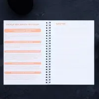 Дневник тренировок &laquo;Собственный челлендж&raquo; на пружине, 25 листов