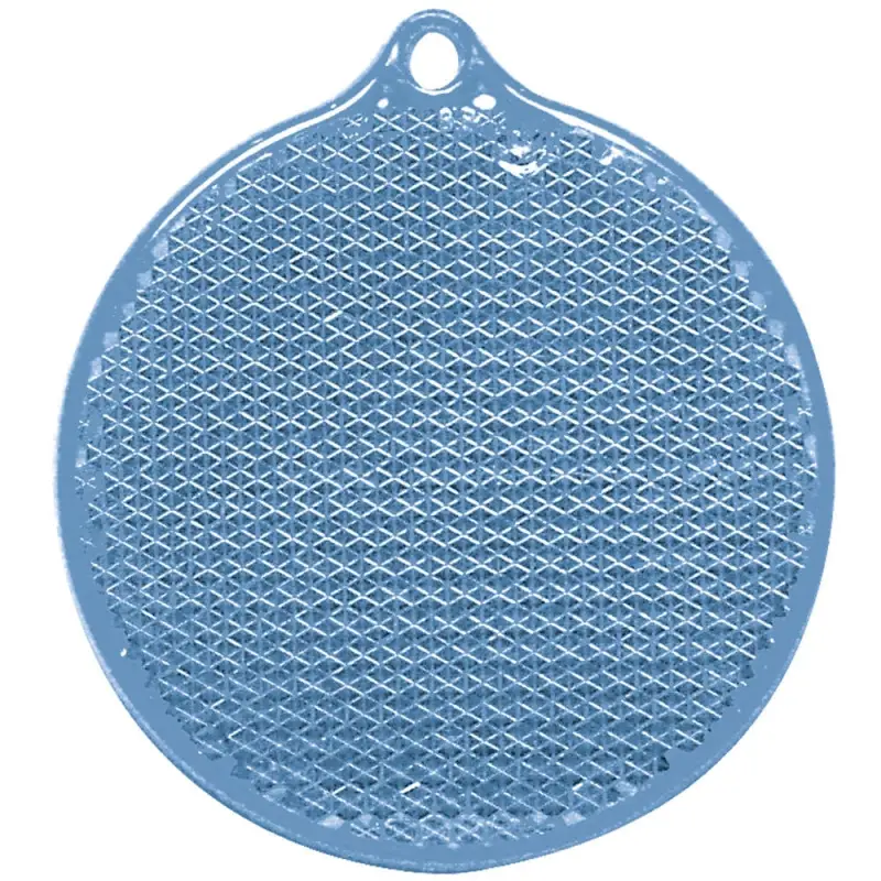 Пешеходный светоотражатель «Круг», синий Пешеходный светоотражатель «Круг», синий