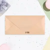 Конверт для денег «Денег много не бывает!», 16.5×8 см