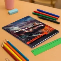 Дневник школьный для 5-11 классов, &laquo;Танк&raquo;, твёрдая обложка 7БЦ, матовая ламинация, 48 листов