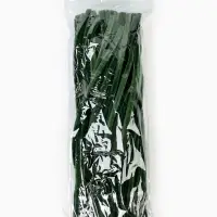 Синельная проволока, набор 100 шт, размер 1 шт 30х0,8 см, цвет зелёный Синельная проволока, набор 100 шт, размер 1 шт 30х0,8 см, цвет зелёный