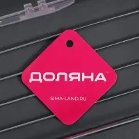 Полка на вакуумных присосках Доляна, 25×11×7 см