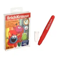 Гелевые мелки 6 цветов ErichKrause Jolly Friends
