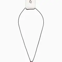 Кулон на шнурке "Конь", цвет чёрно-бордовый,  L=51 см