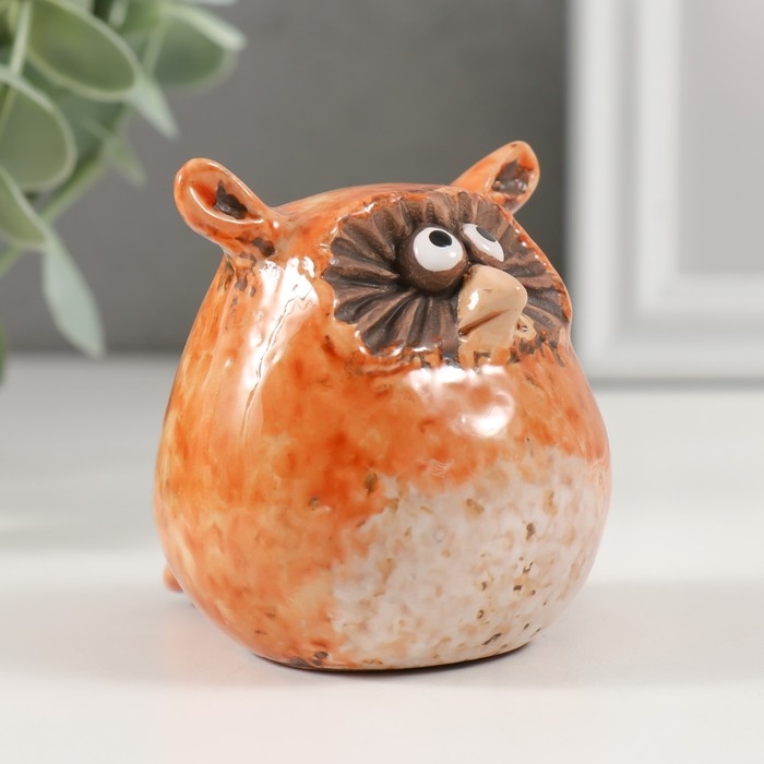 Сувенир керамика Сувенир керамика "Маленький филин" 6,6х7,1х7,4 см