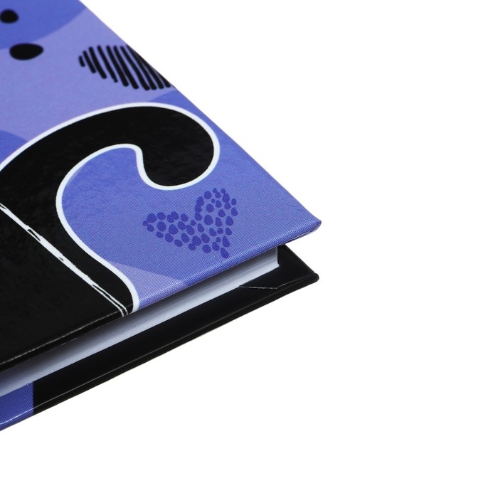 Записная книжка, А6, 80 листов, в клетку, Записная книжка, А6, 80 листов, в клетку, "Я и мой кот", твердая обложка, глянцевая ламинация, блок офсет 60г/м2