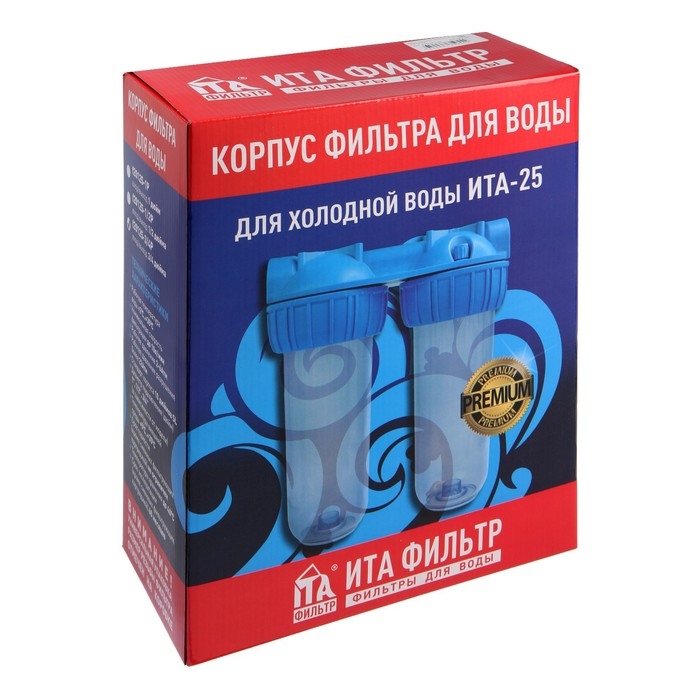 Корпус для фильтра ITA Filter F20125-3/4, для холодной воды, 15 л/мин, до 35° С, 3/4 Корпус для фильтра ITA Filter F20125-3/4, для холодной воды, 15 л/мин, до 35° С, 3/4"