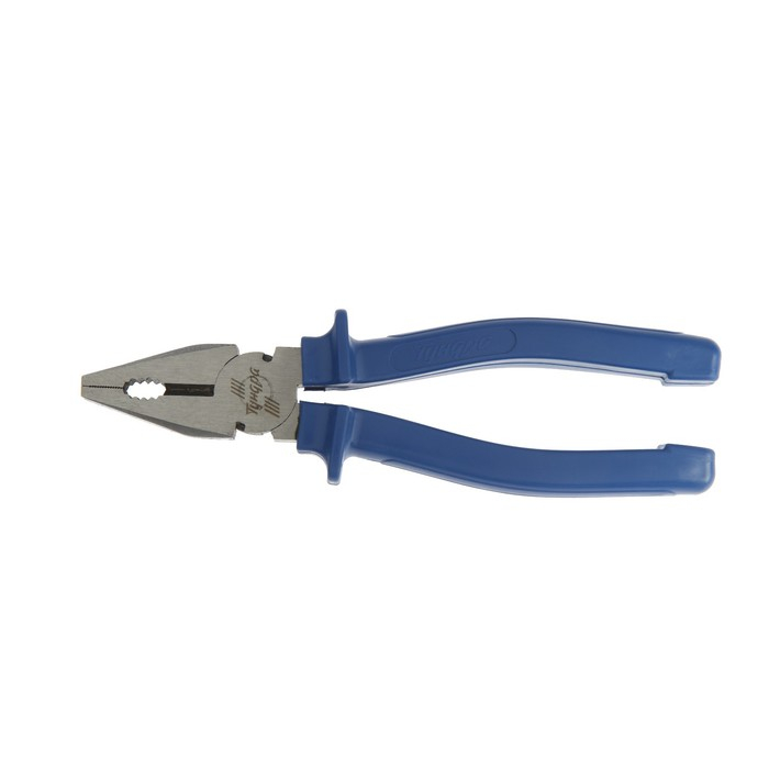 Плоскогубцы комбинированные ТУНДРА, CrV, шлифованные, пластиковые рукоятки, 200 мм Плоскогубцы комбинированные ТУНДРА, CrV, шлифованные, пластиковые рукоятки, 200 мм