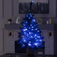 Гирлянда &laquo;Нить&raquo; 5 м, роса, IP20, серебристая нить, 50 LED, пульт ДУ, свечение RGB, USB