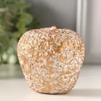 Копилка полистоун "Яблоко" 9,5х8,5 см