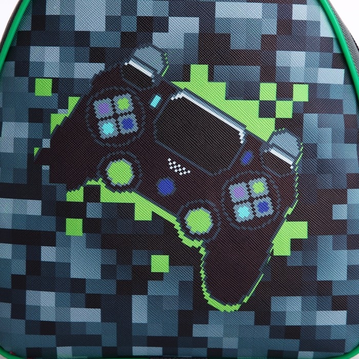 Детский рюкзак с блокнотом,раскраской,карандашами,пазлами и наклейками «Пиксельный мир» Детский рюкзак с блокнотом,раскраской,карандашами,пазлами и наклейками «Пиксельный мир»