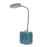 Лампа настольная RISALUX &laquo;Мишка&raquo;, светодиодная, 5 Вт, USB, АКБ, МИКС, 5&times;10&times;43 см