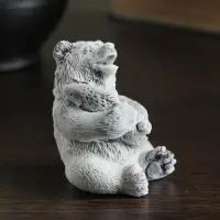 Фигурка &laquo;Медвежонок с рыбой&raquo;, 6.5 см, МИКС