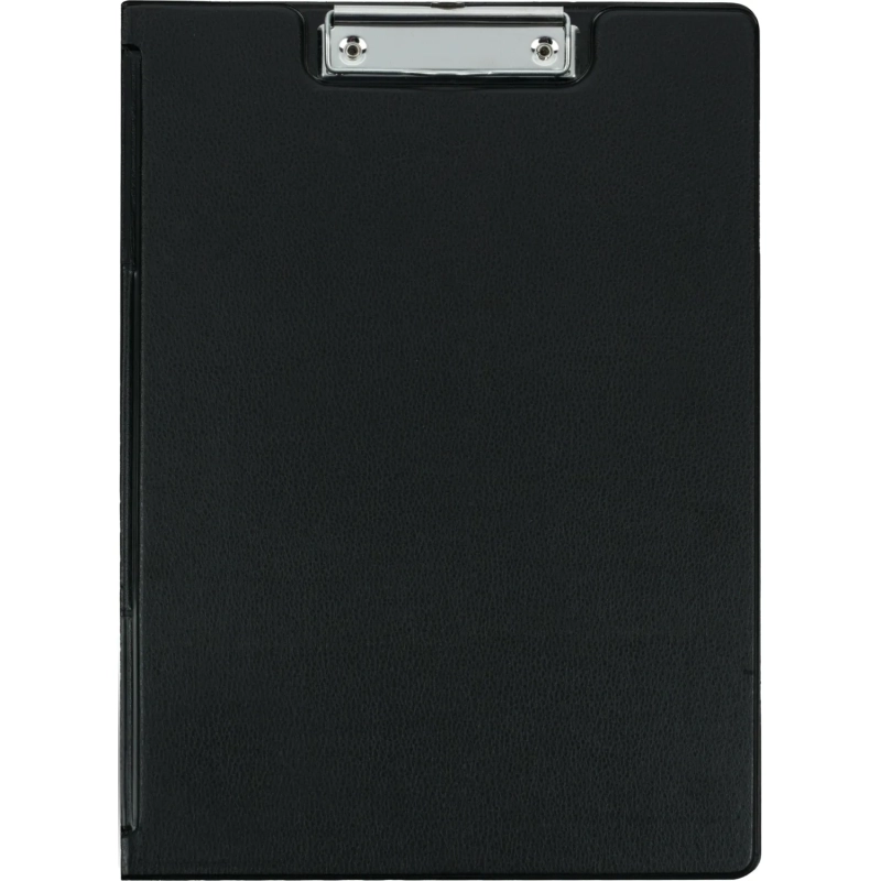 Папка-планшет  A4 черный с верх.створкой Россия