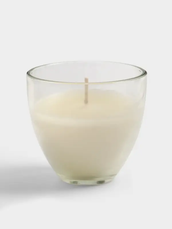 Свеча ароматическая в стакане SCENTED CANDLE, 100 г, шелковица, ваниль