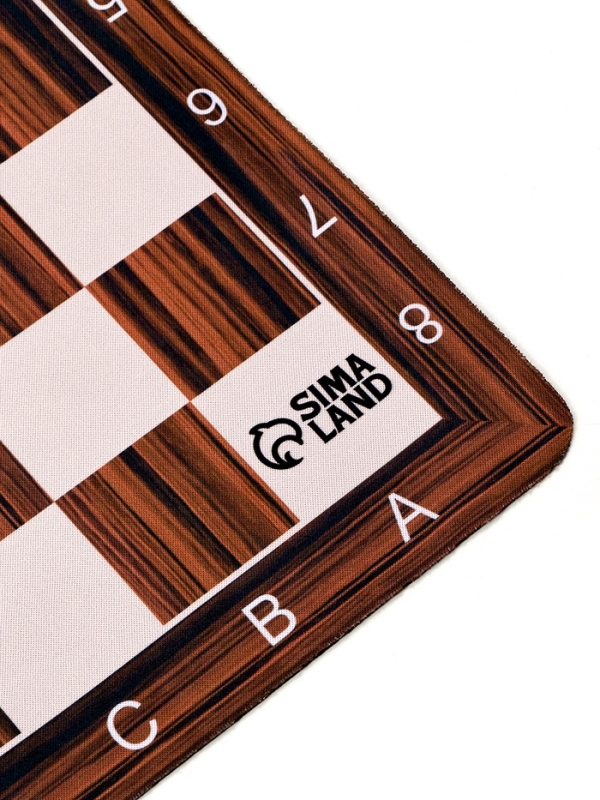 Шахматное поле Шахматное поле "Дерево" 40 х 40 х 0.2 см, каучук