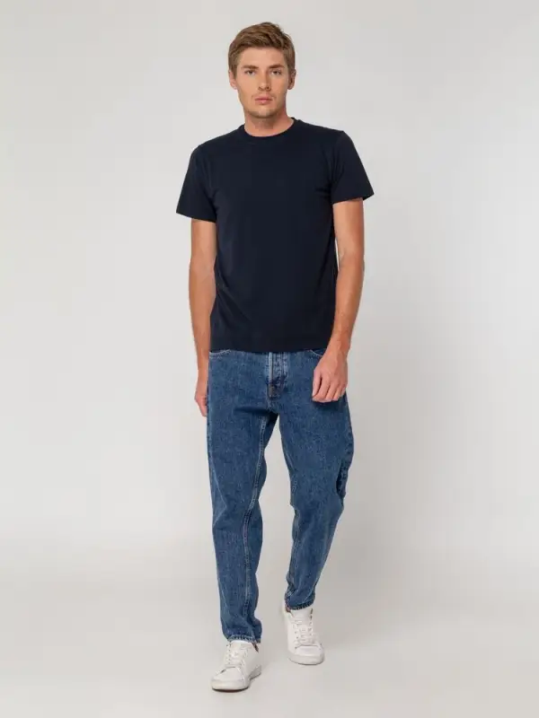 Футболка мужская T-bolka Stretch, темно-синяя (navy), размер S Футболка мужская T-bolka Stretch, темно-синяя (navy), размер S