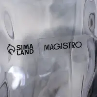 Стакан Magistro IceBar. Black, 150 мл, 7&times;7.5 см, стекло, серый