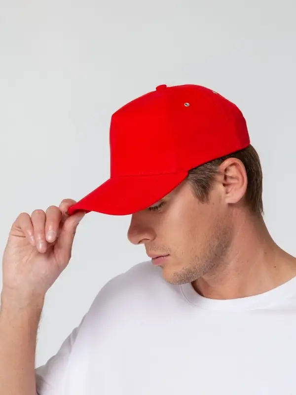 Бейсболка Standard, красная Бейсболка Standard, красная