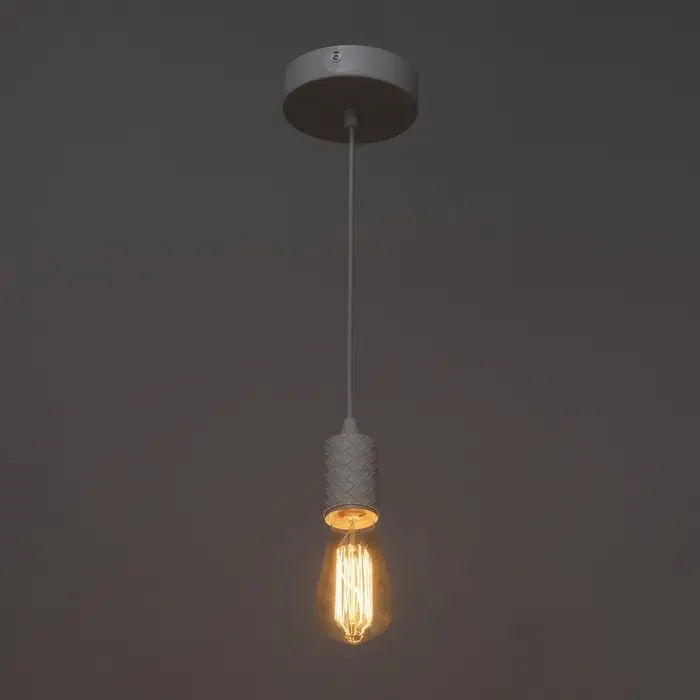 Светильник &laquo;Скин&raquo; Е27 40 Вт белый 10&times;10&times;16-60 см