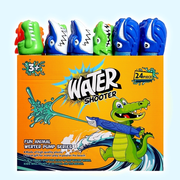 Водная пушка «Зубастик», 32 см., цвет МИКС Водная пушка «Зубастик», 32 см., цвет МИКС