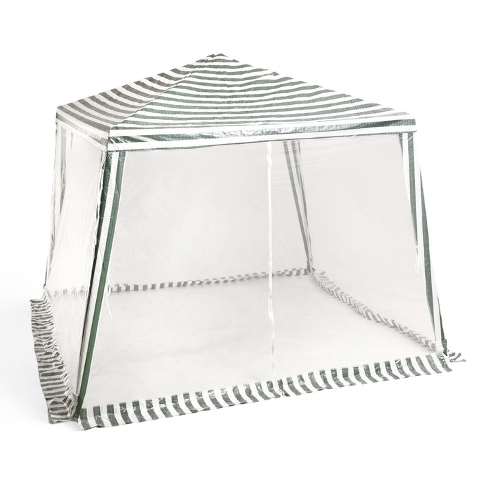 Шатер садовый 3*3м белый, закрытый зауженный Шатер садовый 3*3м белый, закрытый зауженный