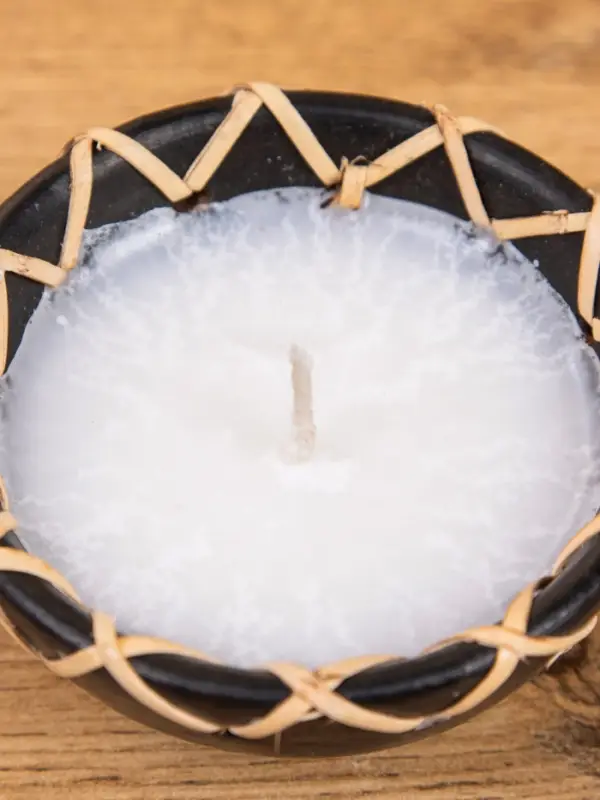 Свеча в керамической чаше, 9х9х5 см Свеча в керамической чаше, 9х9х5 см