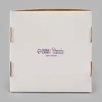Коробка подарочная самосборная с окном &laquo;Цветы&raquo;, 11.5&times;11.5&times;3 см