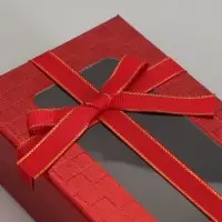 Набор подарочных коробок 3 в 1, прямоугольные с окном 23&times;16&times;9.5 21&times;14&times;8.0 19&times;12&times;6.5 см