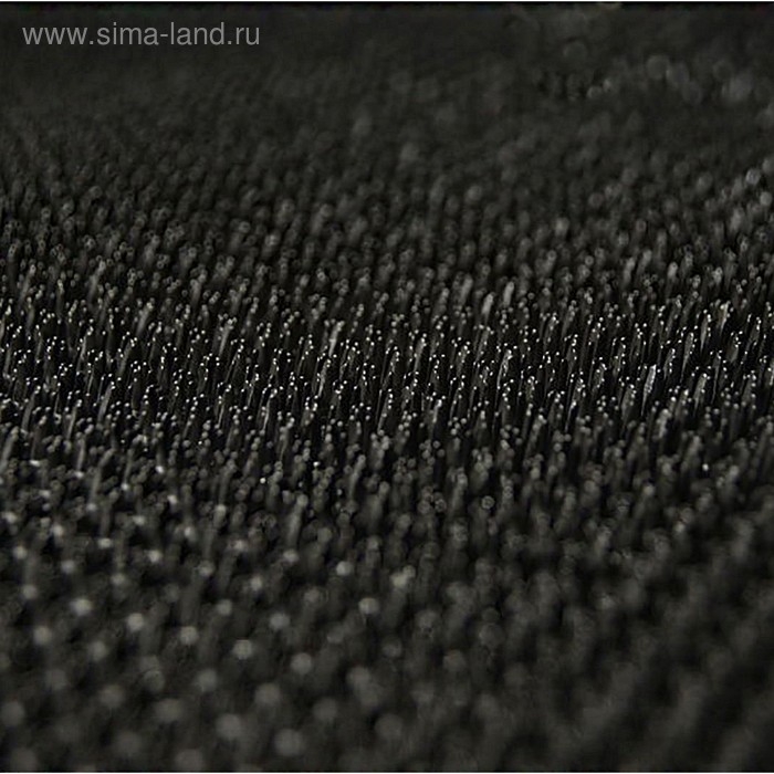 Покрытие ковровое щетинистое &laquo;Травка&raquo;, 45&times;60 см, чёрное