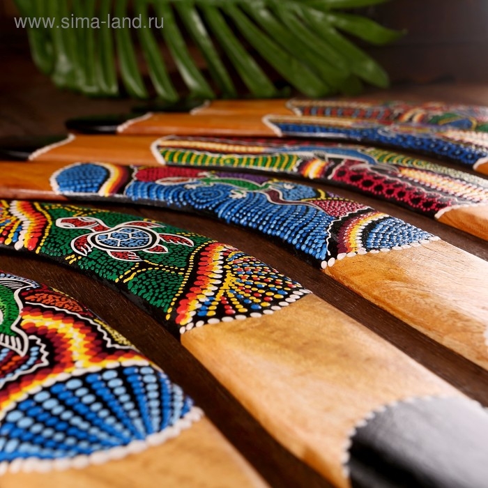 Сувенир Бумеранг 40х5х1 см МИКС Сувенир Бумеранг 40х5х1 см МИКС