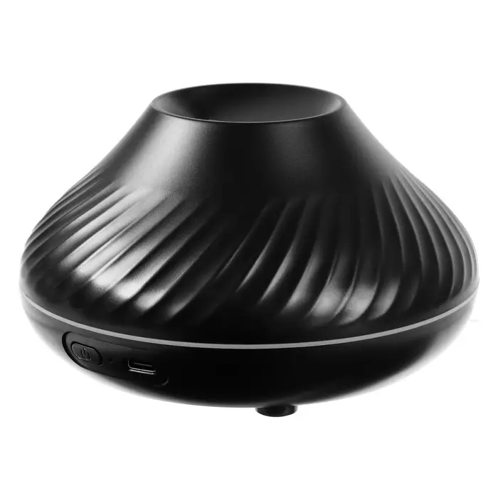 Увлажнитель воздуха Luazon HM-10, эффект пламени, 130 мл, 4.5 Вт, USB, чёрный