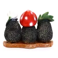 Садовая фигура 24 х 17,5 х 10,5 см "Три Ежа"