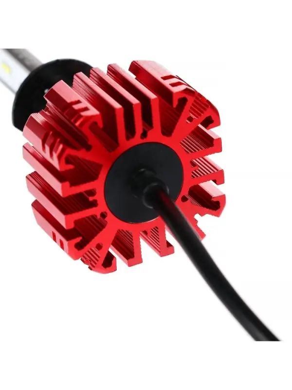 Автолампа светодиодная Н1, 72 Вт, 5000 Лм, 6500 К, IP65, набор 2 шт.