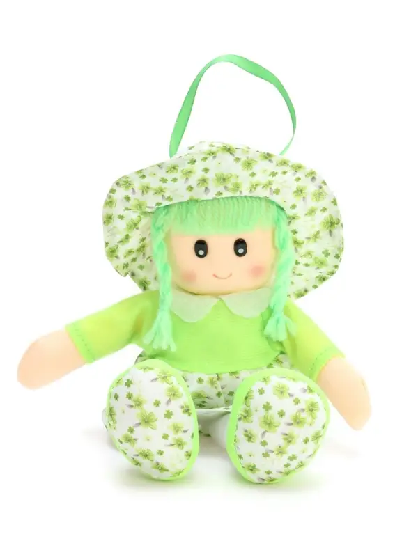 Мягкая игрушка &laquo;Кукла&raquo;, в шляпке и платьишке, цвет МИКС