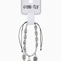 Браслет металл &laquo;Марджери. Совы&raquo;, d=6 см, затягивающийся, цвет серебро